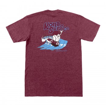 For The Phils Womens T-Shirt in Heather Maroon